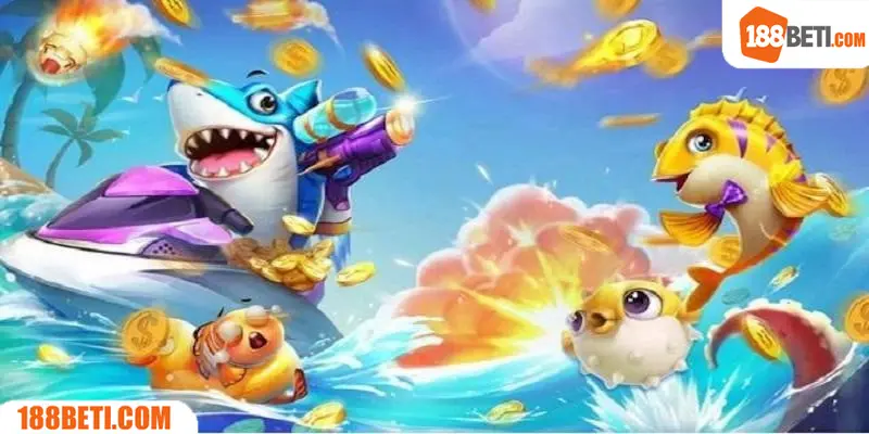 Game bắn cá Jili đổi thưởng có giao diện sặc sỡ, đẹp mắt